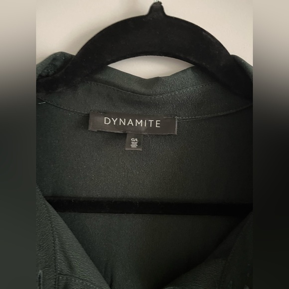 Dynamite Fit & Flare Button Down Dress - Picture 3 of 3